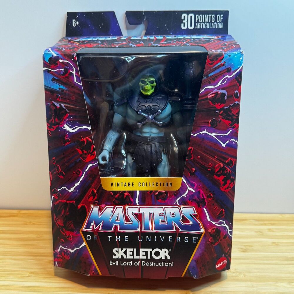 Masters of the Universe Skeletor Vintage Collection 7” Figure Mattel Sealed NIB